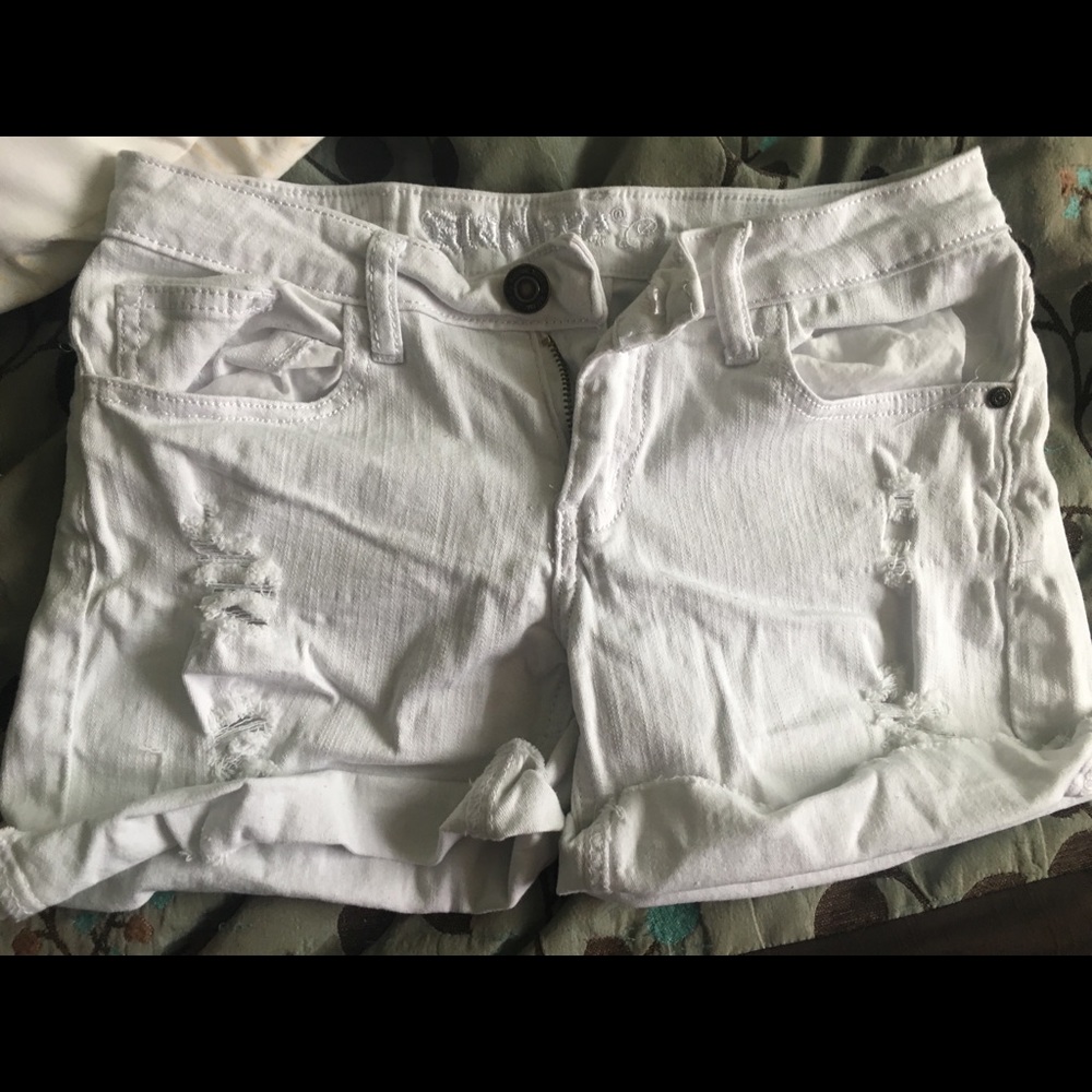 White shorts
